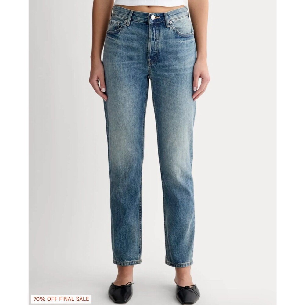 Everlane Medium Wash Blue THE ’90S CHEEKY JEAN Women’s Size 26 Regular